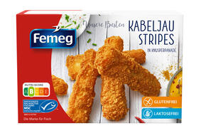 MSC Kabeljau Stripes paniert vorgebacken GLC 250g